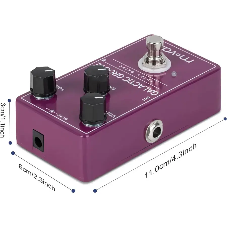 Movall MP-102 Galactic Groove Fuzzy Drive 