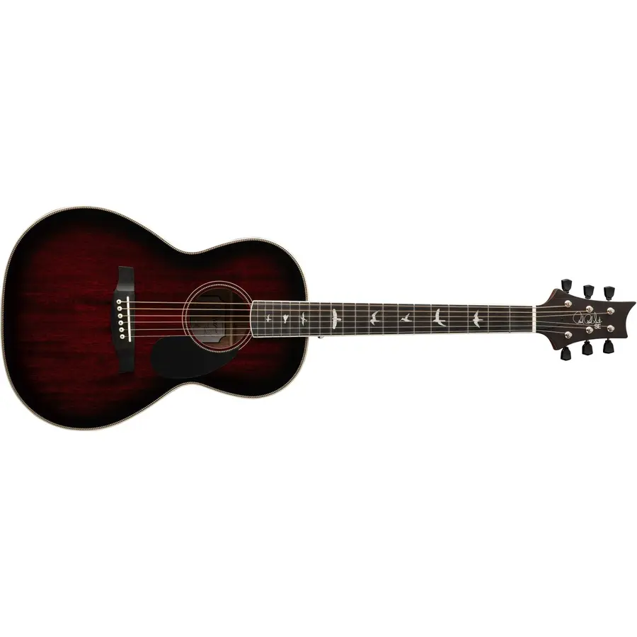 PRS SE PPE20FG Parlor Fire Red Burst 