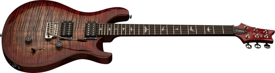 PRS SE Custom 24 Charcoal Cherryburst 