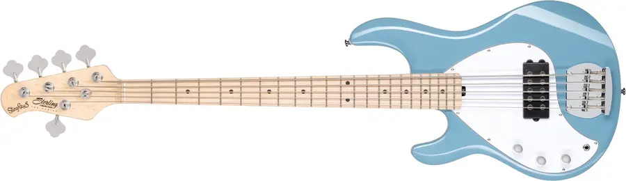 Sterling By Music Man StingRay 5 Lefthand, Chopper Blue 