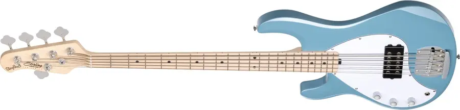 Sterling By Music Man StingRay 5 Lefthand, Chopper Blue 