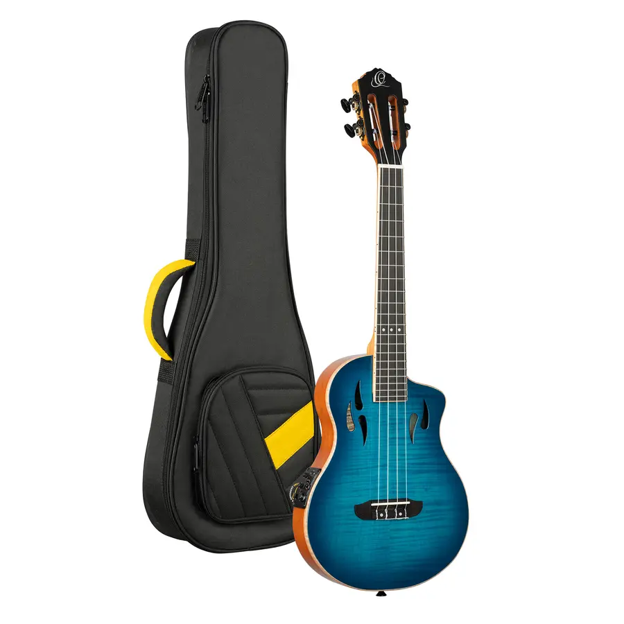 Ortega RTPX-U-FMA Tenor ukulele med mik, Tourplayer 