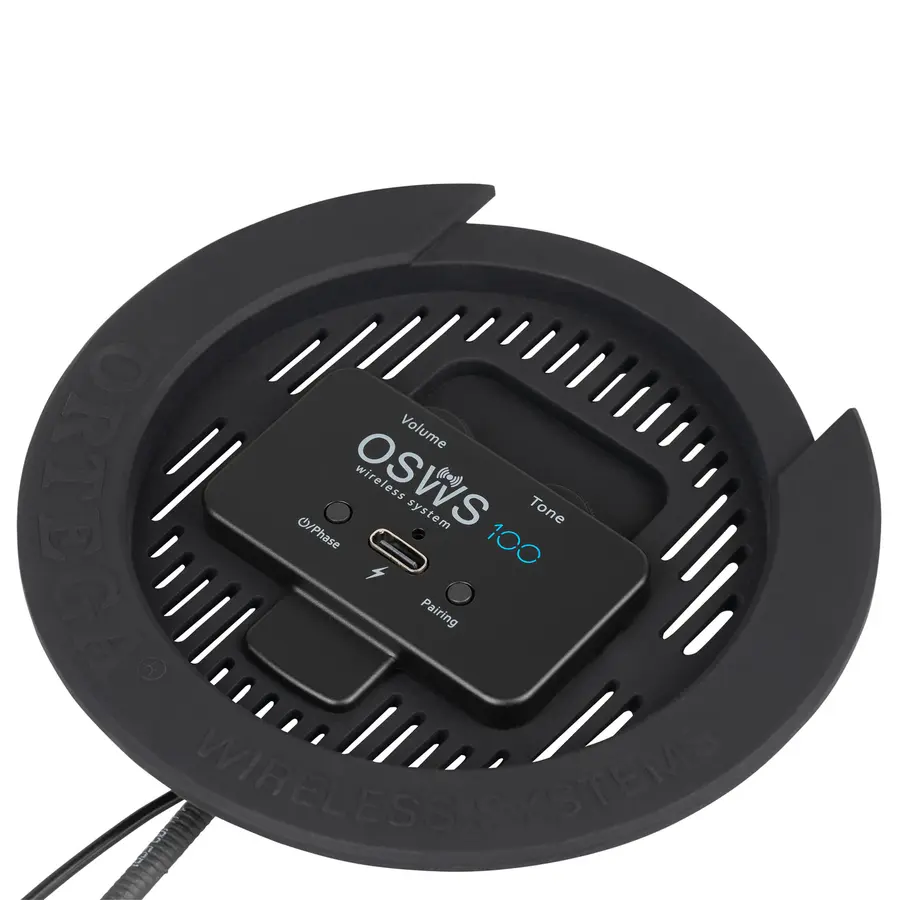 Ortega OSWS100 Digitalt trådløst system for akustisk gitar (stålstrenger) 