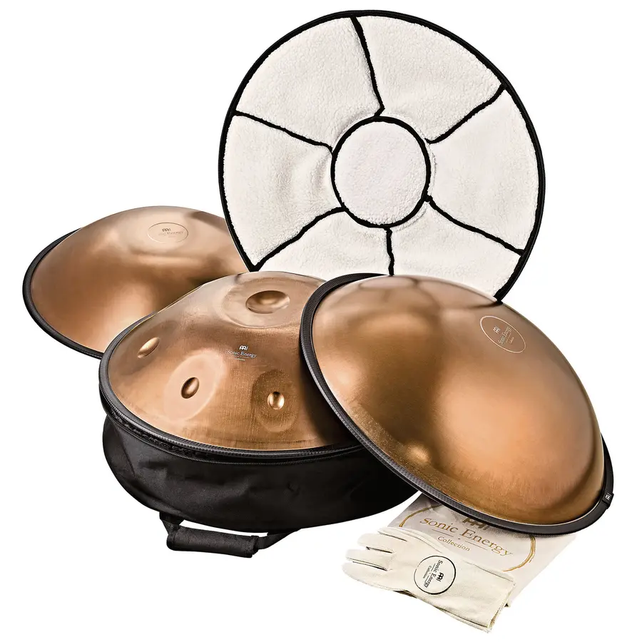 Meinl HPSTL110CU Sensory Handpan Copper, F PYGME, 11 note 