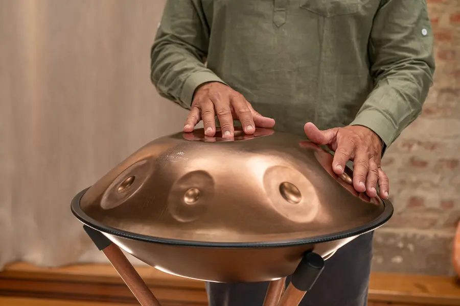 Meinl HPSTL110CU Sensory Handpan Copper, F PYGME, 11 note 