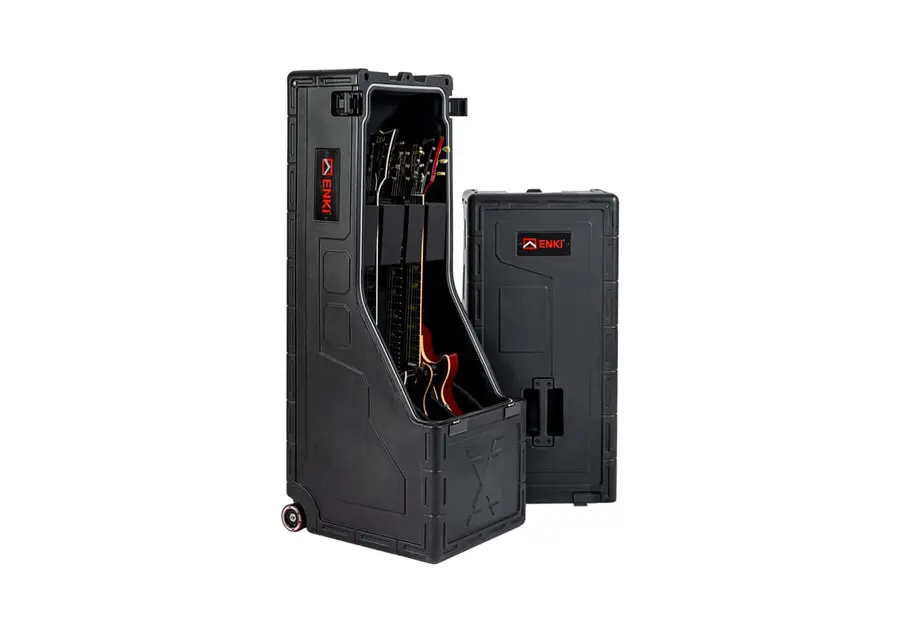 ENKI X-3 Electric/Acoustic Guitar Case Black 