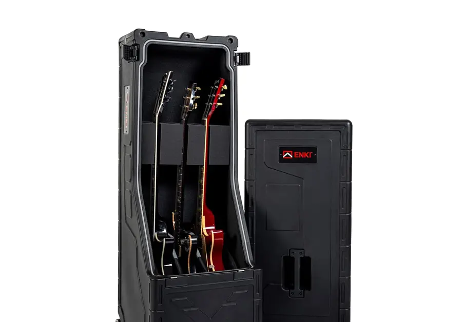 ENKI X-3 Electric/Acoustic Guitar Case Black 