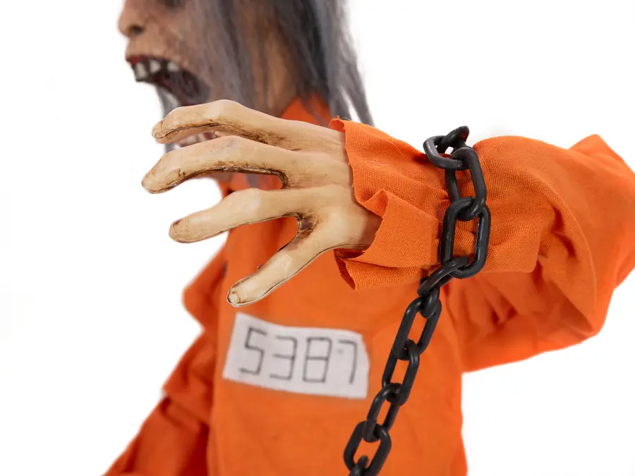 Europalms Figure Prisoner Sirius animated, 85cm 
