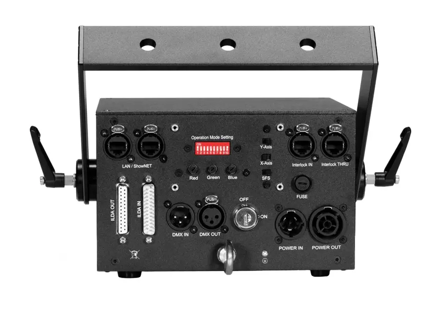 Laserworld DS-1000RGB MK5 Diode showlaser med ShowNET-interface 