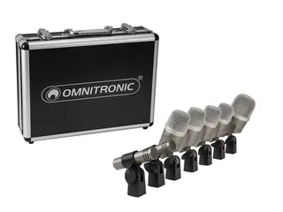 Omnitronic MIC 77-7LMH MK2 Mikrofonsett For trommer