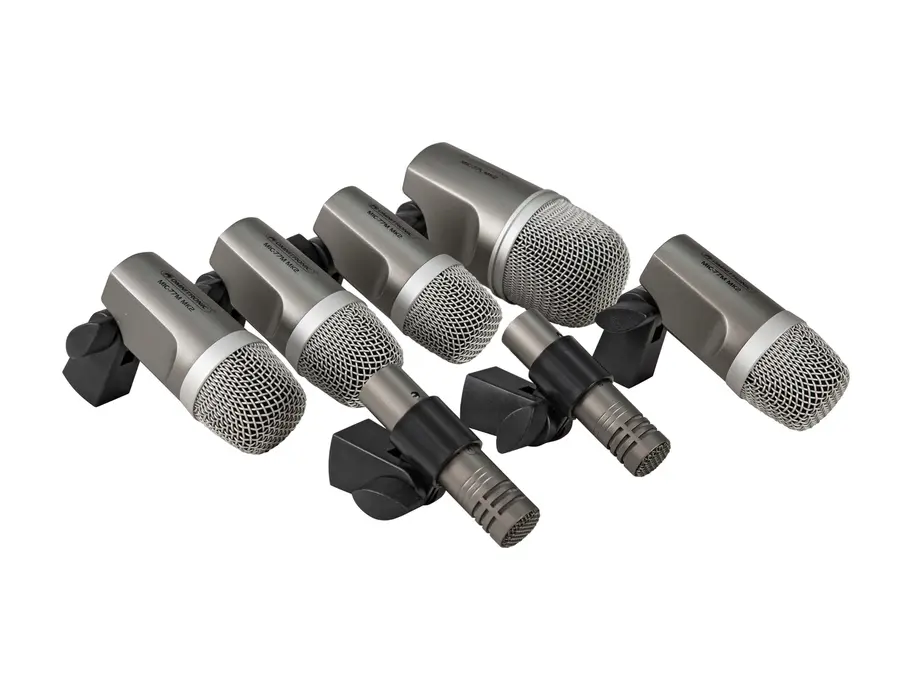 Omnitronic MIC 77-7LMH MK2 Mikrofonsett For trommer 