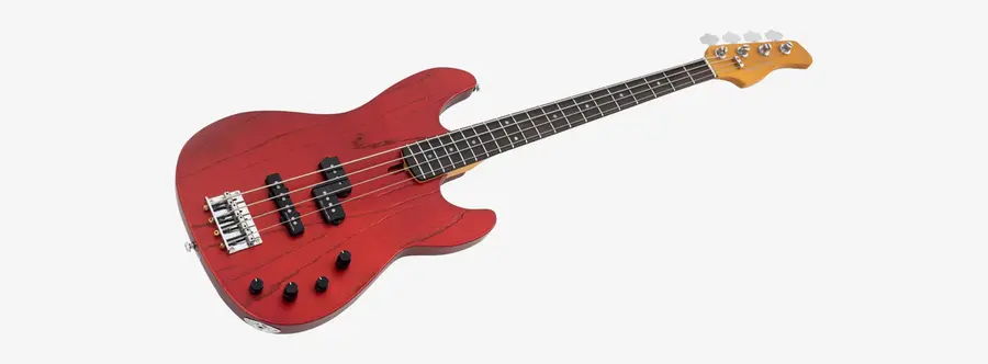 Sire Marcus Miller P6 4-string Candy apple red 