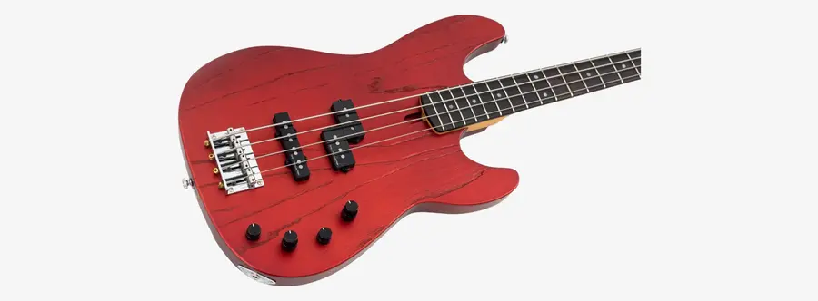 Sire Marcus Miller P6 4-string Candy apple red 