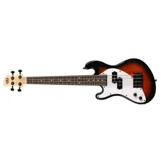 Kala Solid Body 4-String Tobacco Burst U-bass Lefthand