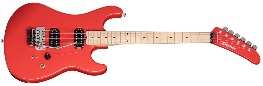 Kramer 84 HH Radiant Red Inkl. Premium Gig Bag 