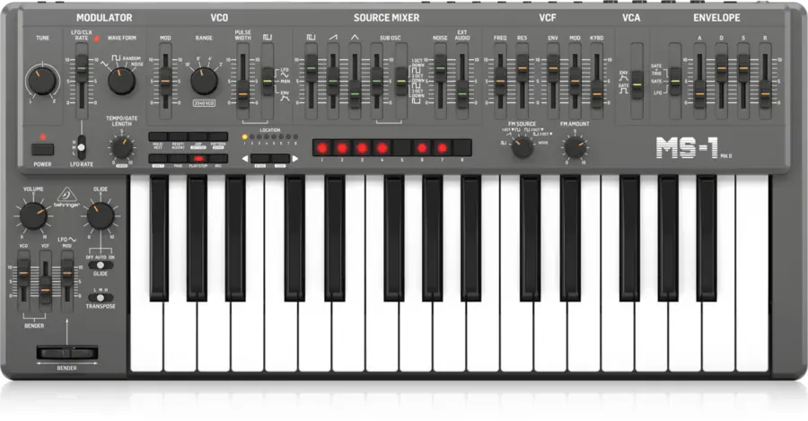 Behringer MS-1 MK-II Gray Analog Synthesizer 