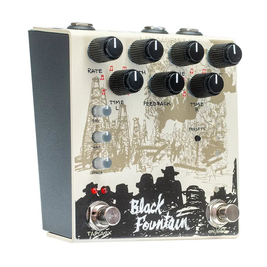 Old Blood Noise Black Fountain Stereo Cream finish 