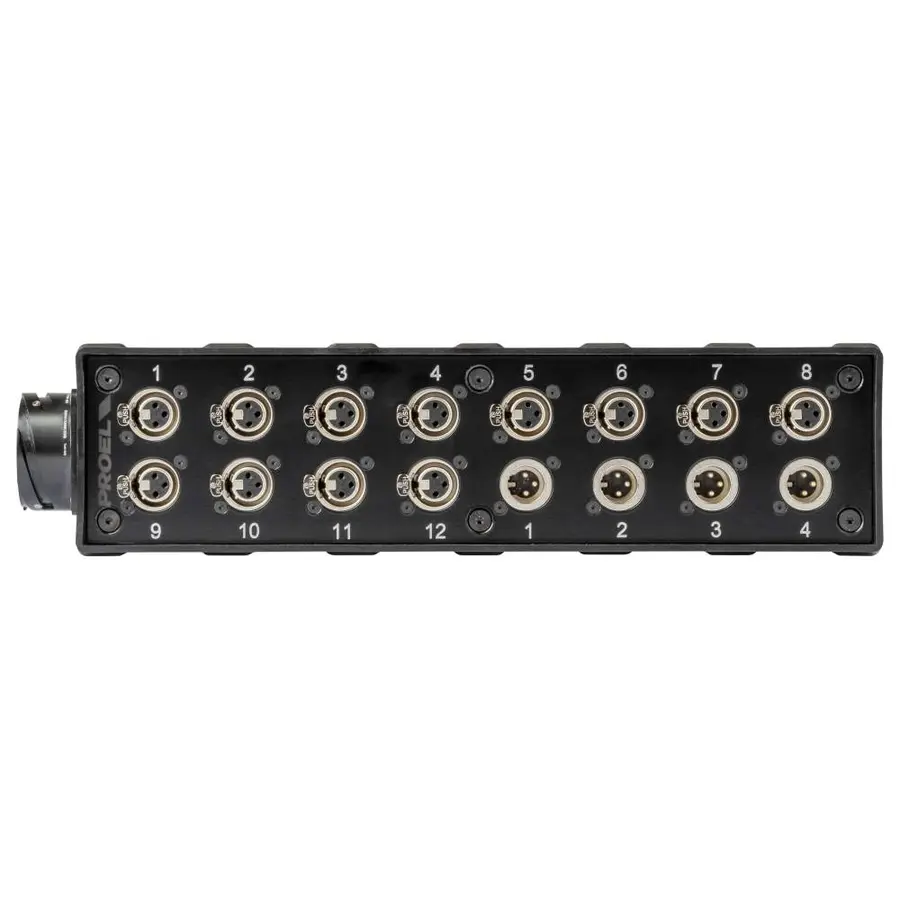 Proel ABOX1204P 12/4 audiobox 54P Multipin connector 