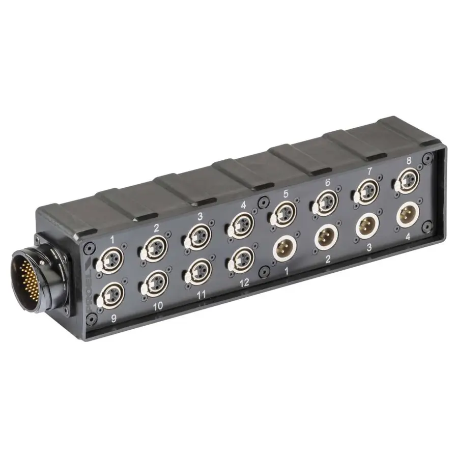Proel ABOX1204P 12/4 audiobox 54P Multipin connector 