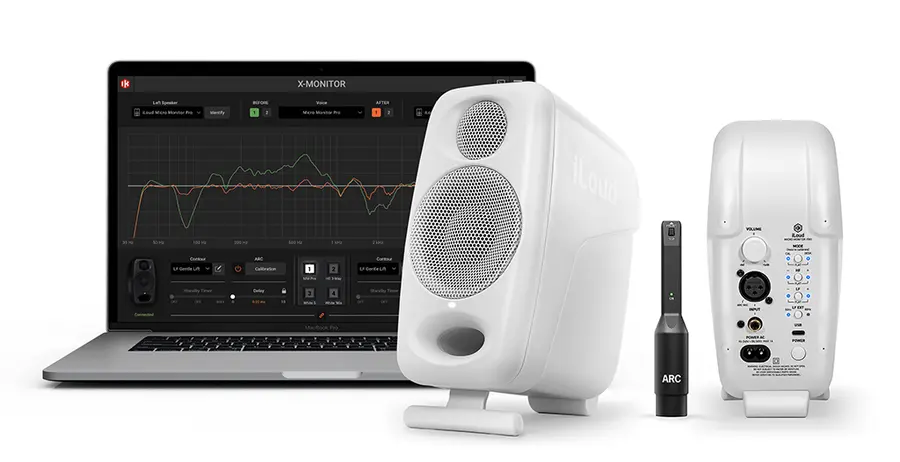 IK Multimedia iLoud Micro Monitor Pro White (Pris per par) 