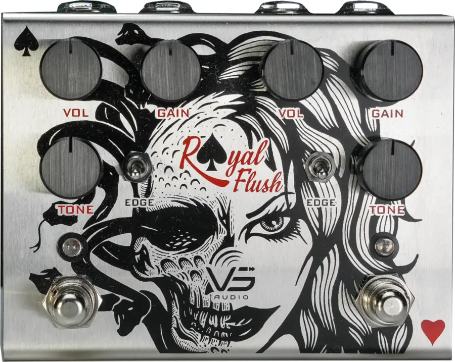 VS Audio Royal Flush+ Boost/Overdrive med effektloop 
