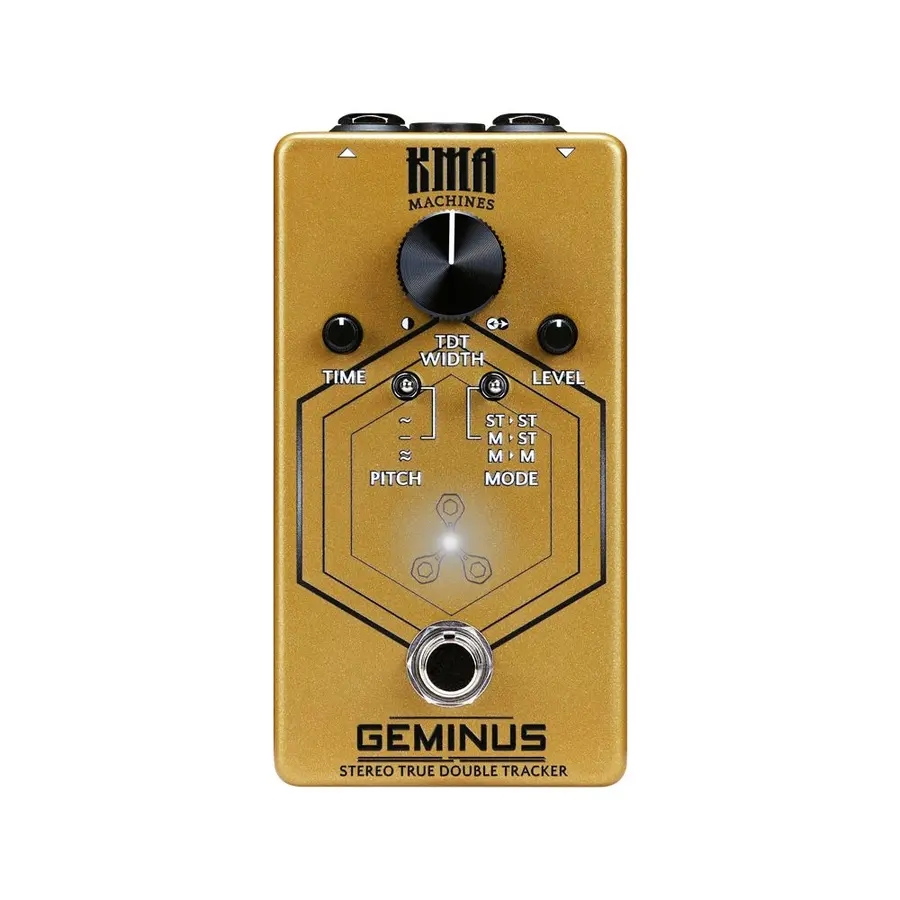 KMA Machines GEMINUS Stereo True Double Tracker Pedal 