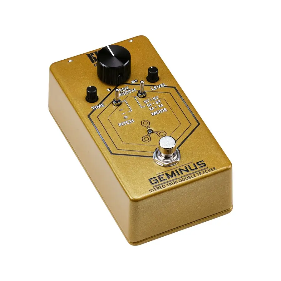KMA Machines GEMINUS Stereo True Double Tracker Pedal 