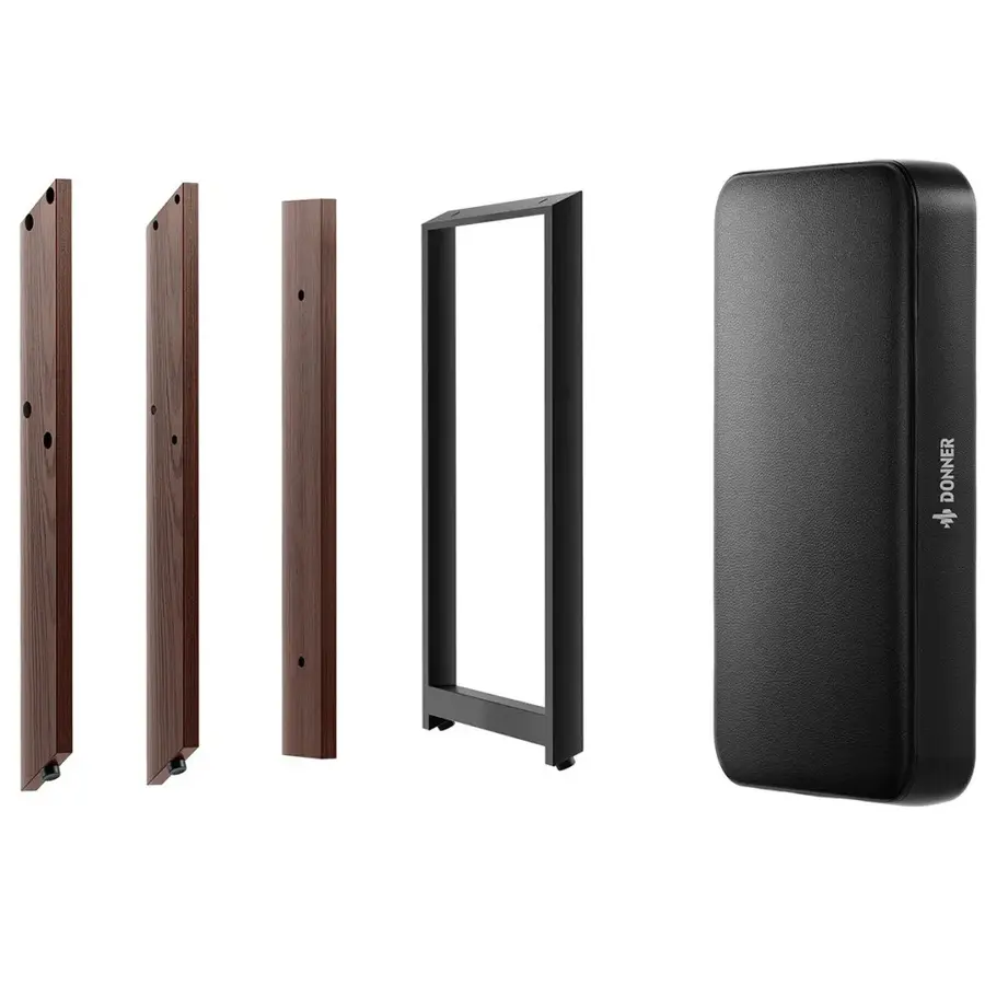 Donner DKB-300 Pianokrakk Walnut 