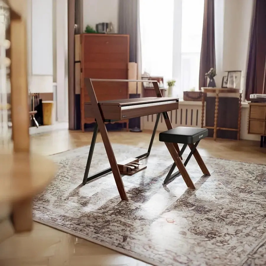 Donner DKB-300 Pianokrakk Walnut 