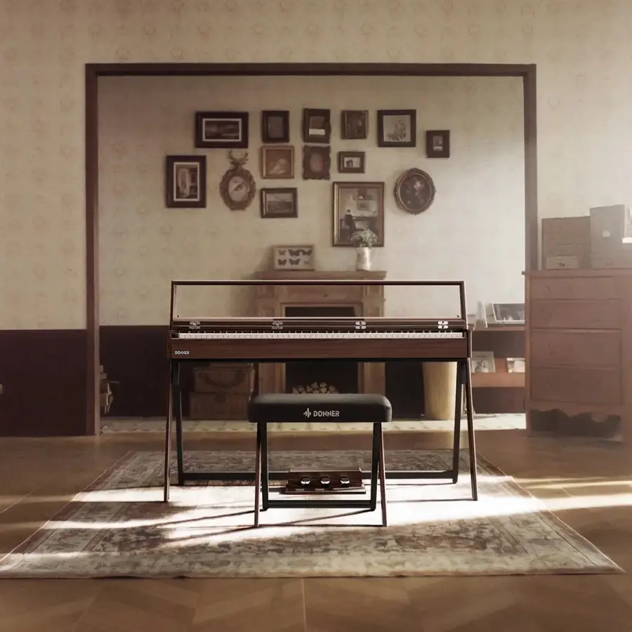 Donner Oura R300 El-piano Walnut 