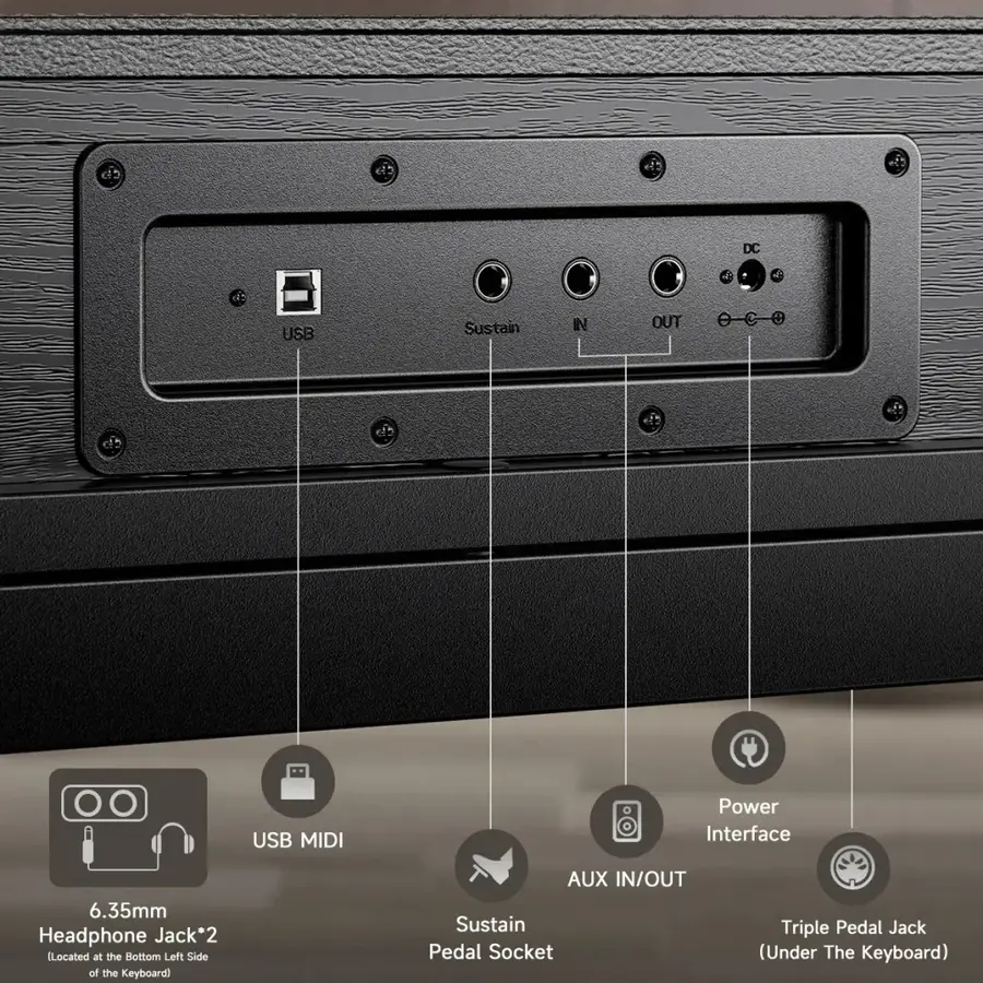 Donner Oura S300 El-piano 