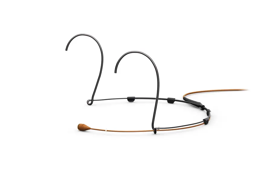 DPA 4066 CORE+ Omni Headset Mic, Brown TA4F Mini-XLR 