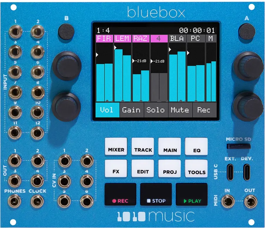 1010music Bluebox Eurorack Edition 
