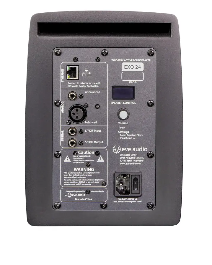 EVE Audio EXO 24 Aktiv studiomonitor (Pris per stk) 