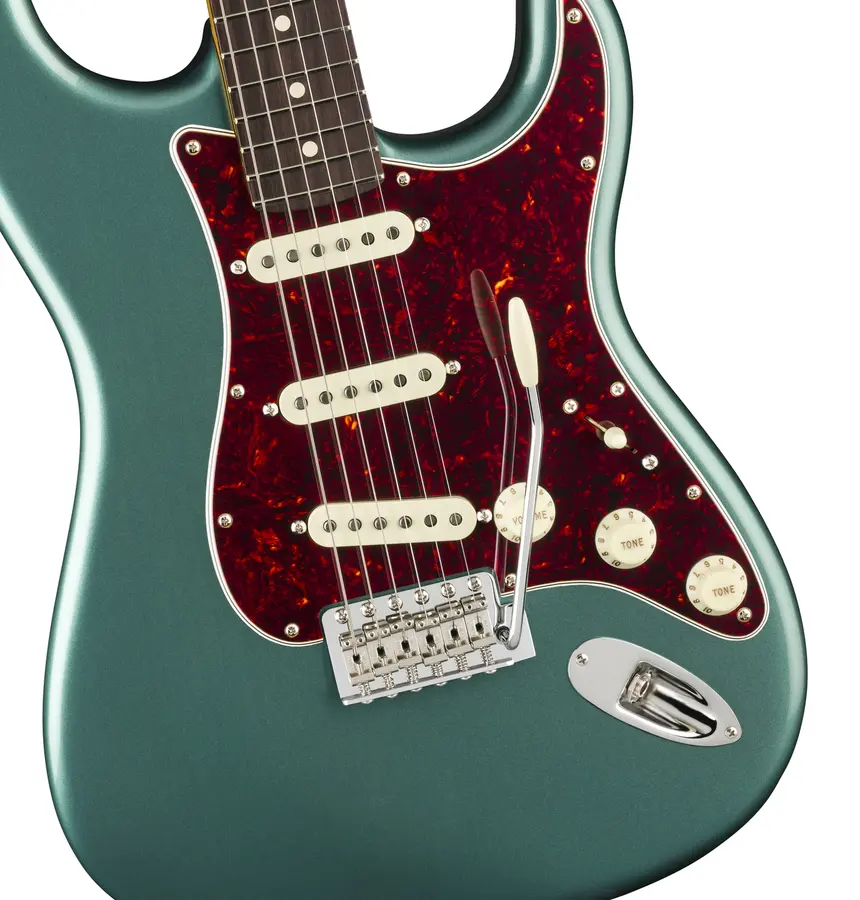 Fender Am Pro Classic Stratocaster Faded Sherwood Green Metallic, RW 