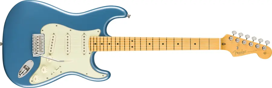 Fender Am Pro Classic Stratocaster Faded Lake Placid Blue, MN 