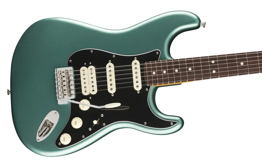 Fender Am Pro Classic Stratocaster HSS RW Fingerboard, FSG Metallic 