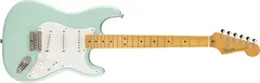Squier Classic Vibe '50s Stratocaster HT, Maple, Parchment Pick, Surf Green