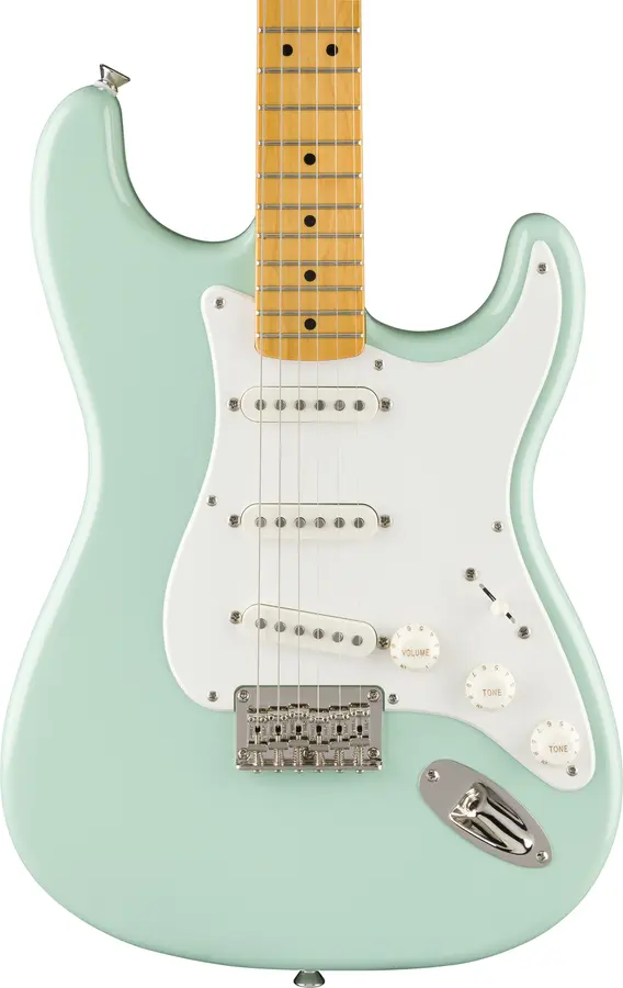 Squier Classic Vibe '50s Stratocaster HT, Maple, Parchment Pick, Surf Green 