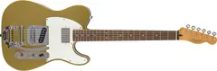 Squier Classic Vibe Custom Telecaster SH, Parchment Pick, Aztec Gold