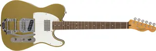 Squier Classic Vibe Custom Telecaster SH, Parchment Pick, Aztec Gold