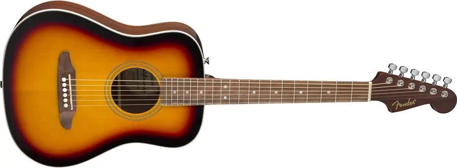 Fender California Standard Redondo Mini with Bag, Spruce Top, 3-Color SB 