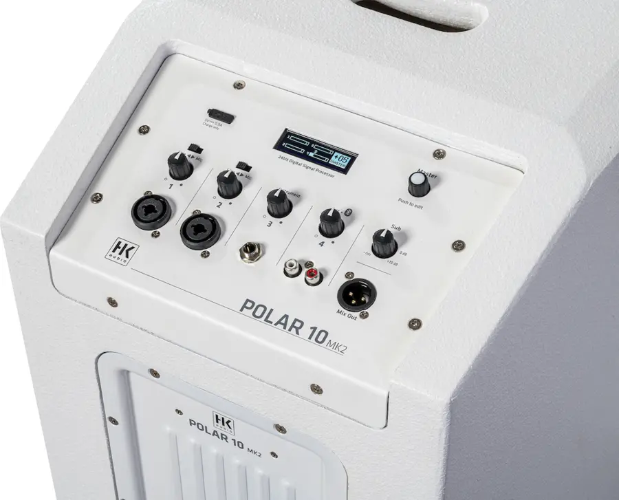 HK Audio Polar 10 mkII White Søyle-PA 