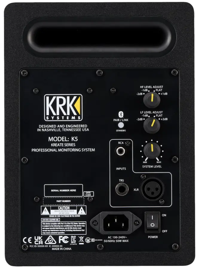 KRK Kreate 5 Studiomonitor (Pris per stk) 