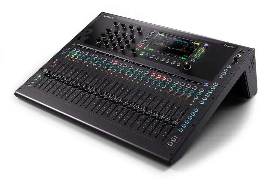 A&H Qu-6D Digitalmikser med Dante 24 Mic/Linje 16+2 Ut 