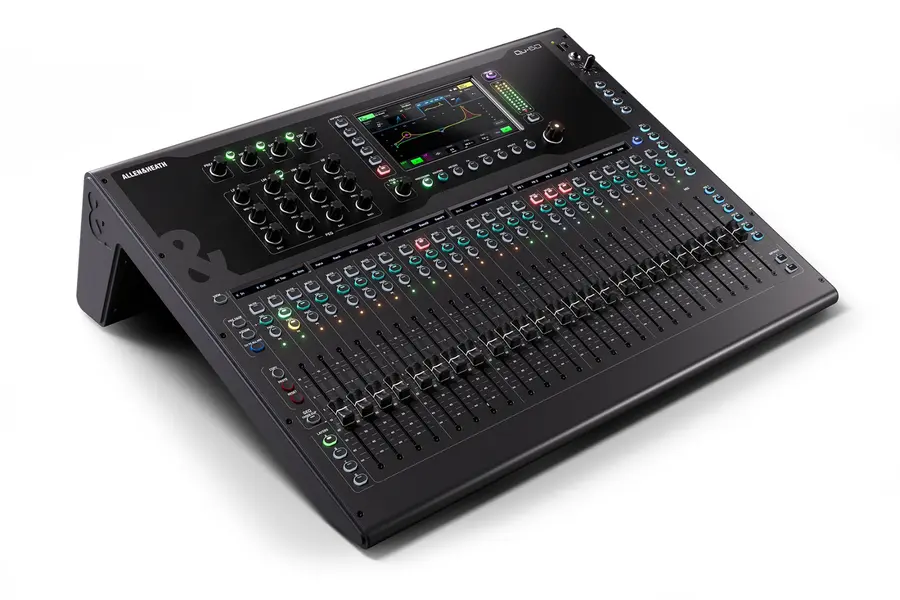 A&H Qu-6D Digitalmikser med Dante 24 Mic/Linje 16+2 Ut 