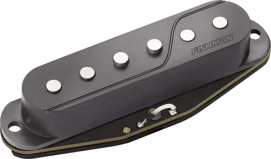 Fishman Fluence PRF SSS BA1 Single Width Black, Active 