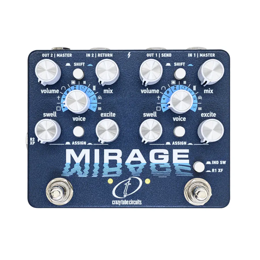 Crazy Tube Circuits Mirage Dual Engine Digital Reverb 