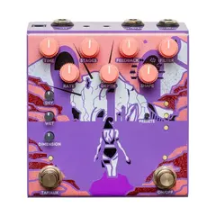 Old Blood Noise Bathing Orchid Luminal Delay Pedal in Orchid finish
