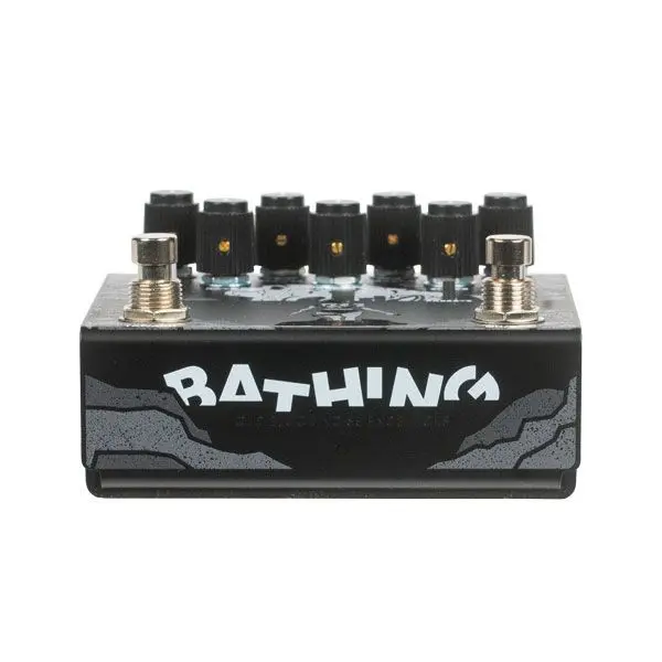 Old Blood Noise Bathing Ink Luminal Delay Pedal in Ink finish 